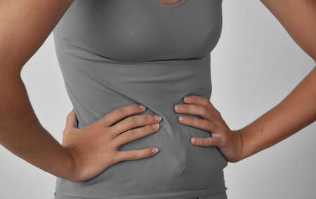 woman with unhappy facial expression health problems pain depression