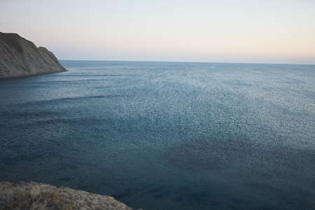 nature sea mountains lifestyle sunset tourism travelの写真素材