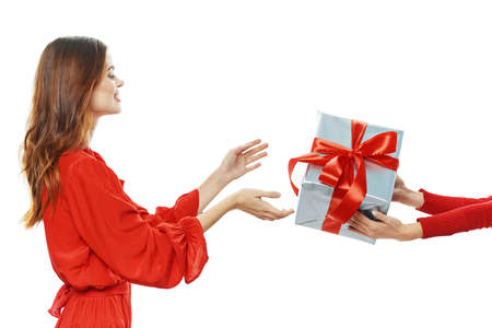 gift holiday birthday charm isolated background studio