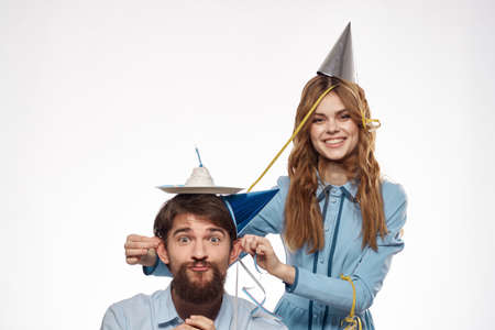 Young people party disco fun holidays birthday cropped viewの写真素材