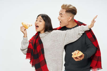 with a plaid fun snack fast food joy lifestyle lifestyle
