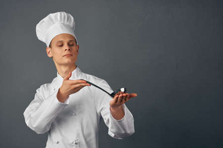 Chef uniform food preparation item culinary professional restaurant
