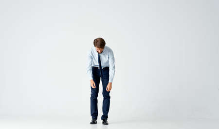 man in suit manager office official professionals isolated background