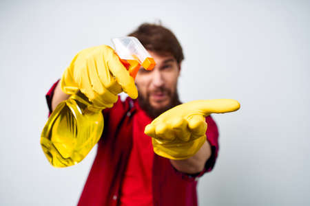 cleaner cleaning hygiene provision of servicesの写真素材