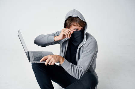 masked man stealth technique robbery safety hooligan Lifestyleの写真素材