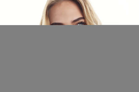 beautiful woman attractive lookhairstyle close-upの写真素材