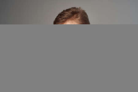 pretty woman short haircut holding flowers modern style cropped viewの写真素材