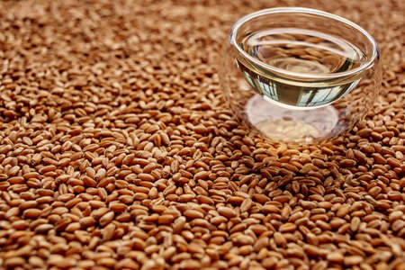 cereal on the table healthy breakfast close-upの写真素材