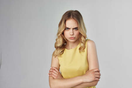 beautiful woman fashionable hairstyle cropped view fashionの写真素材