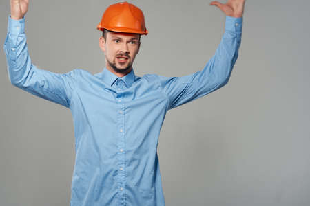 man engineer Professional Job isolated backgroundの写真素材