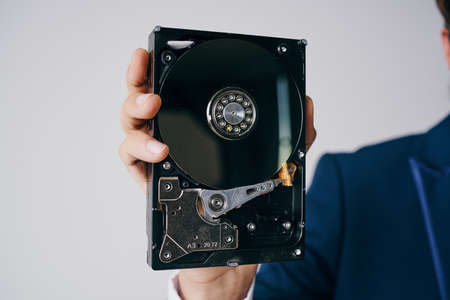 large format hard disk information service technology
