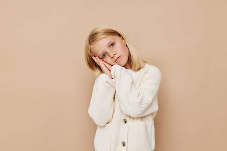 happy child fashionable baby clothes kids lifestyle conceptの写真素材