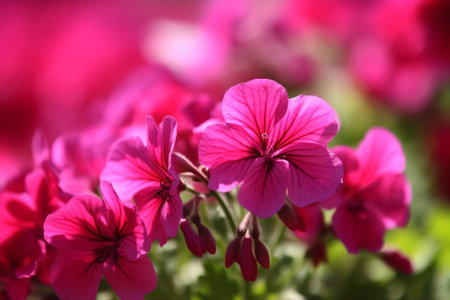 beautiful flowers green background leaf april spring blossom space nature copy floral. Generative AI.の素材