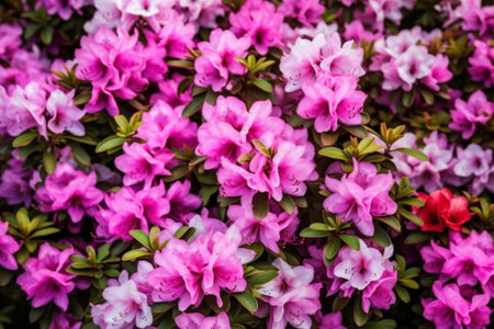 background leaf floral flowers blossom space beautiful nature copy bloom green spring. Generative AI.の素材