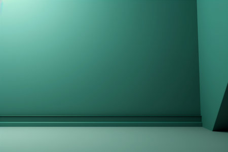 texture minimal background light wall interior mockup indoor modern floor room platform. Generative AI.の素材