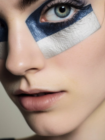 care woman face health wrinkles skin person beauty female treatment young. Generative AI.の素材