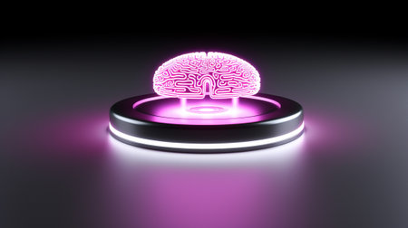 Brain technology concept intelligenceの素材