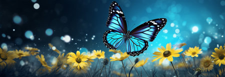 Flower butterfly natureの素材