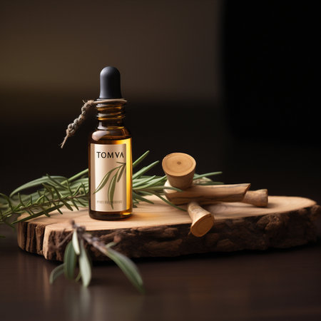 Luxury bottle body fragrance liquid female isolated object label perfume product beauty mock-upの素材