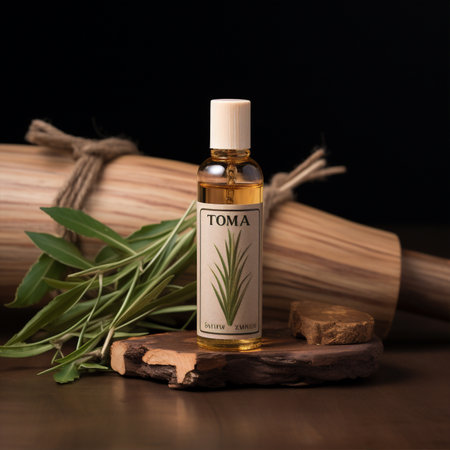 Bottle isolated glass luxury beauty aroma product liquid mock-up perfume closeup fragrance objectの素材