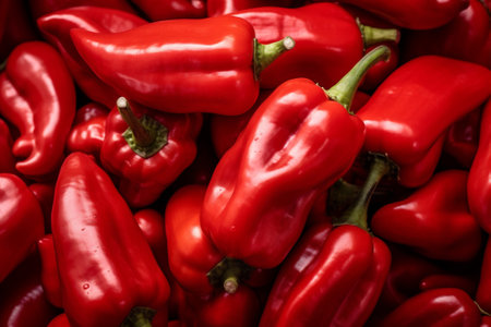 Food vegetarian spice fresh chili ingredient thai peppers hot diet vegetable redの素材