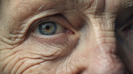 Old woman portrait seniorの素材