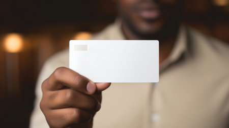 Handsome man business confident businessman hand isolated male executive black adult portrait cheerful cardの素材