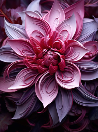 Nature blossom dahlia flowerの素材