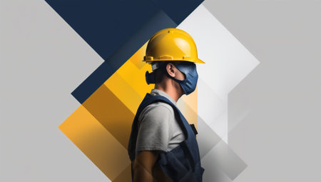 Helmet man constructionの素材