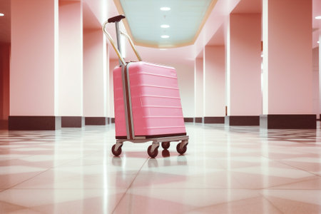 Symbol journey suitcase voyage tourism holiday destination traveler luggage trip lifestyle baggage airplane airport hatの素材