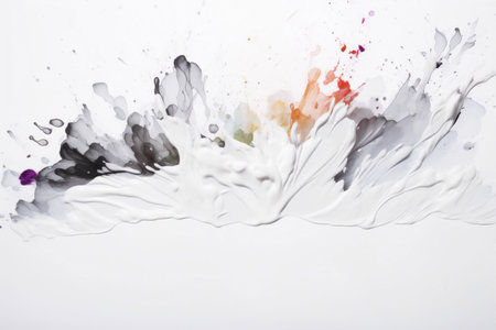 wedding beautiful nature background flower blossom spring invitation floral white celebration. Generative AI.の素材