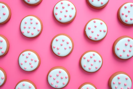 Pink texture ball backgroundの素材