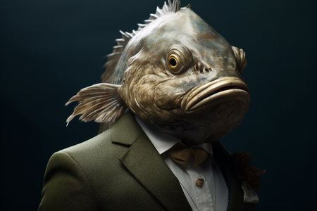 Isolated domestic head luxury tail aquatic underwater business aquarium nature fish beauty waterの素材