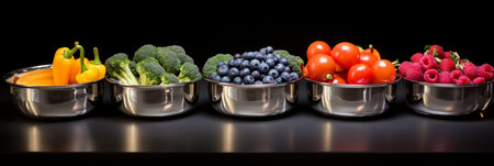 Vegetarian background fresh organic tomato healthy vegetables foodの素材