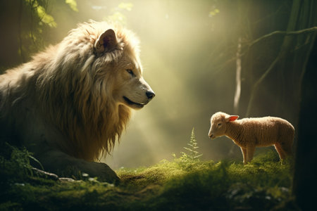 Dog grass fur wolf animals wildlife predator forest wild green white mammal natureの素材