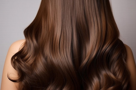 Hair woman beauty brown fashion longの素材