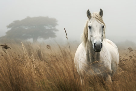 Nature animal horse beauty farm wildの素材