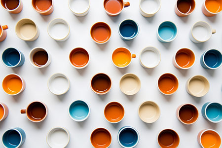 Design creativity blue artist bright draw background palette paint art colours yellowの素材