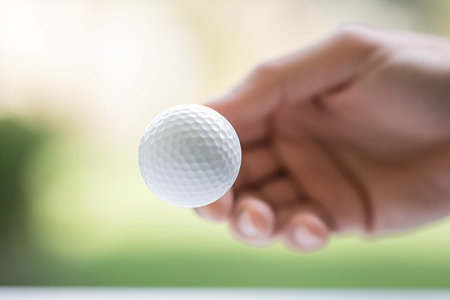 Golf grass game leisure green course sport competition play ball recreation club summerの素材