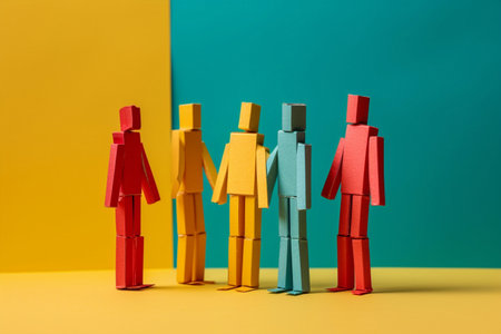 Concept team person symbol human groupの素材