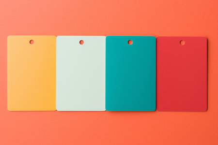 Page space empty white yellow note paper colours copy background space design business blankの素材