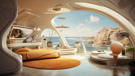 Travel luxury holiday boating nautical vacation yacht cruise summer sea waterの素材