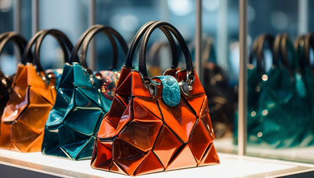 Designer style handbag elegance store shop accessory luxurious fashionable bagの素材