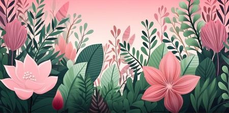 Texture background abstract leaf colorfulの素材