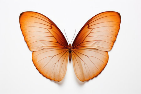 Beauty isolated butterfly white wings nature animal macro wildlife background colorful insectの素材
