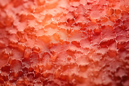 Fruit red background closeup food sweetの素材