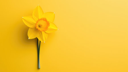 Floral daffodil springtime yellow spring flora flower bouquet blooming nature blossom seasonalの素材