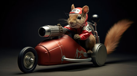 Motorbike toy vintage transportation fun speed bike motorcycle driver ride roadの素材
