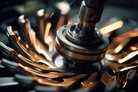 Machine metal steel technology industrialの素材