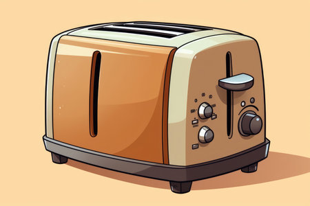 Bread kitchen meal food breakfast equipment object toast appliance toaster electricの素材